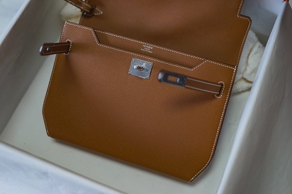 エルメス ケリー デペッシュ 25コピーポーチ クラッチ シルバー金具he19024