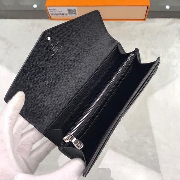 ルイヴィトン 財布 コピー ポルトフォイユ サラ ノワール M60582