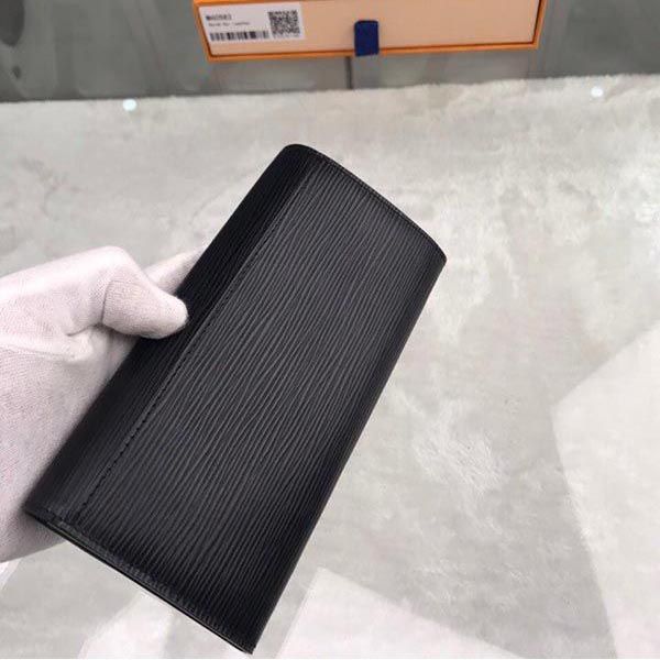 ルイヴィトン 財布 コピー ポルトフォイユ サラ ノワール M60582