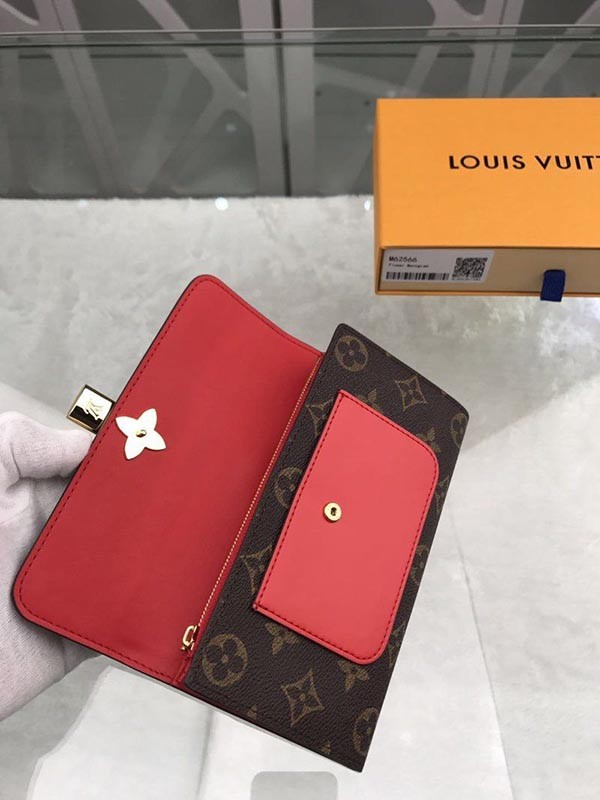 大人気 ルイヴィトン 財布 コピー ポルトフォイユ フラワー モノグラム M62566