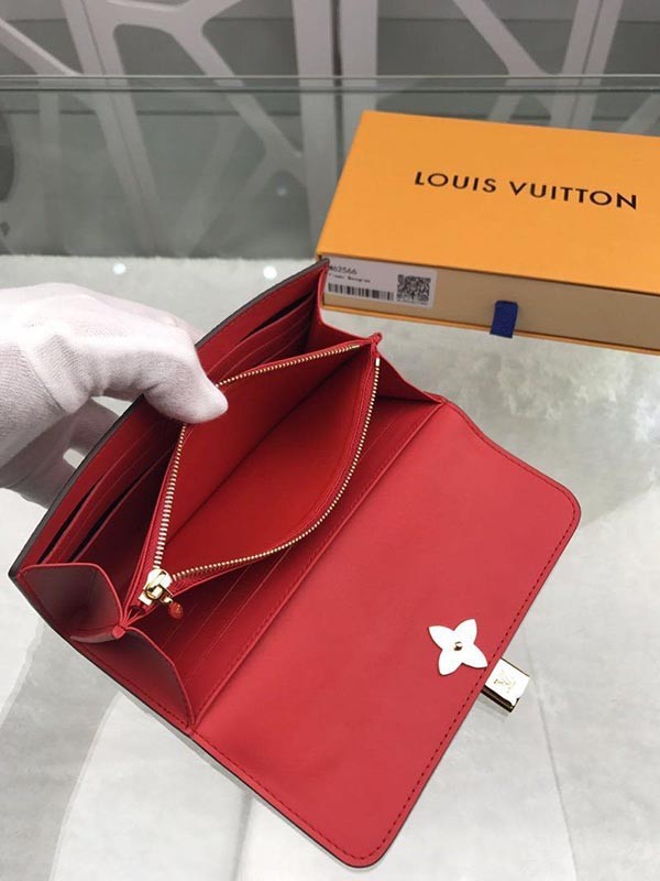 大人気 ルイヴィトン 財布 コピー ポルトフォイユ フラワー モノグラム M62566