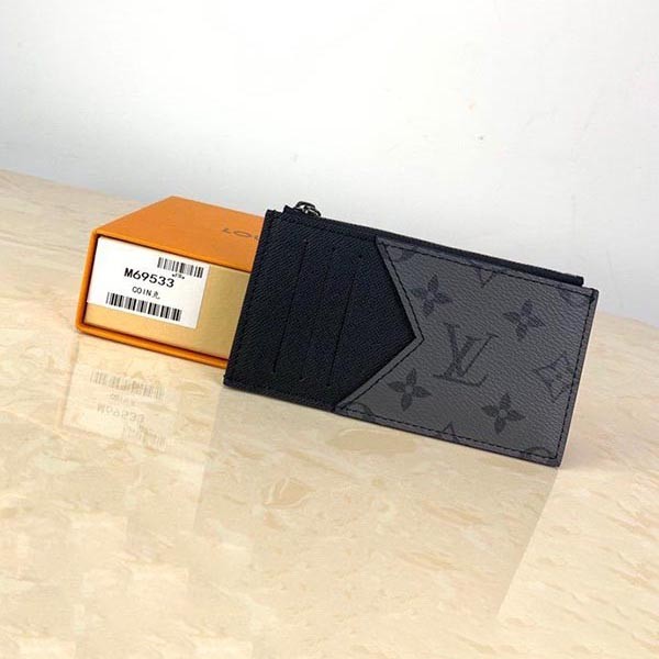ルイヴィトン コインカード ホルダー コピー モノグラム エクリプス リバース M69533 カード小銭入れ