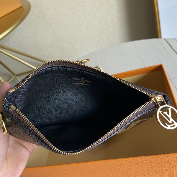 ルイヴィトン ショルダーバッグ 偽物 ミニバッグ モノグラム ポシェット トリオM68756