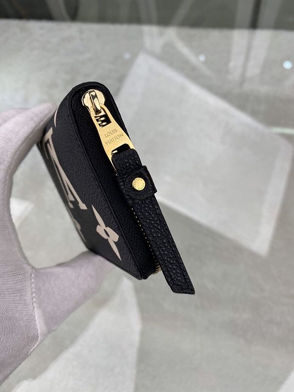 完売前に!ルイヴィトン 財布 偽物 コンパクト ジッピー 折り財布 モノグラム アンプラント M69787