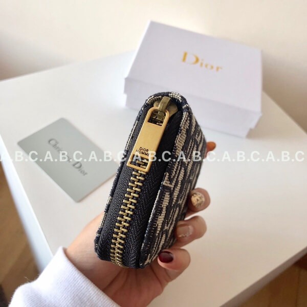 セール ♪ ディオールオブリーク カロ カードホルダー スーパーコピー dej84527