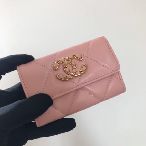 大人気!可愛♡ シャネル コインパース コピー ピンク Ap1790