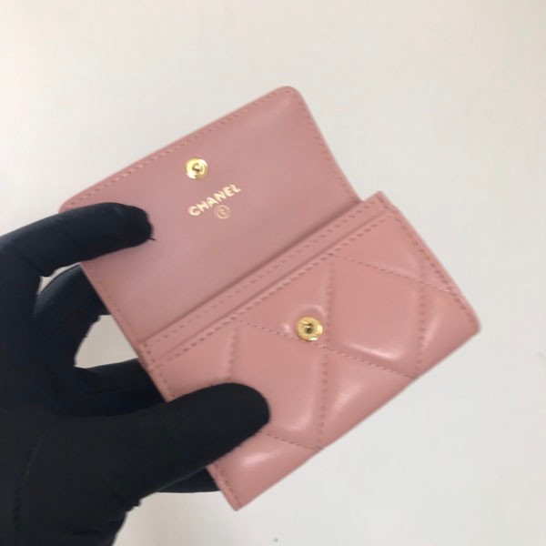 大人気!可愛♡ シャネル コインパース コピー ピンク Ap1790