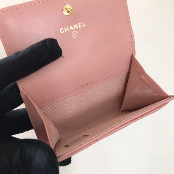 大人気!可愛♡ シャネル コインパース コピー ピンク Ap1790