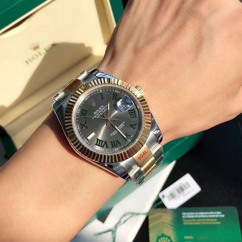ロレックス コピー 腕時計 41MM デイトジャスト スーパーコピー ron84064