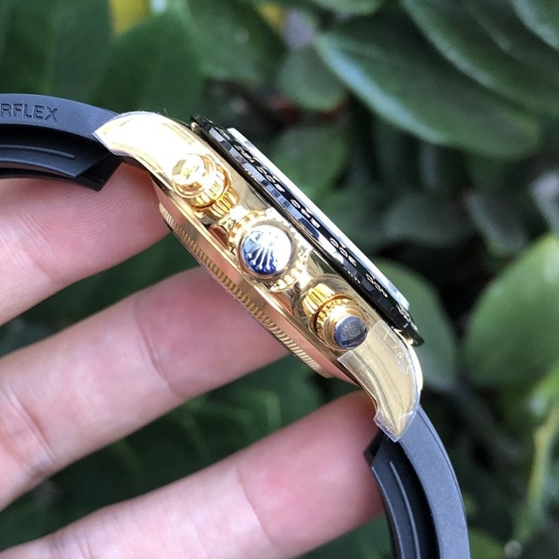 ロレックス デイトナ コピー メンズ 自動巻き クロノグラフ 43mm ステンレス×イエローゴールド rom04443