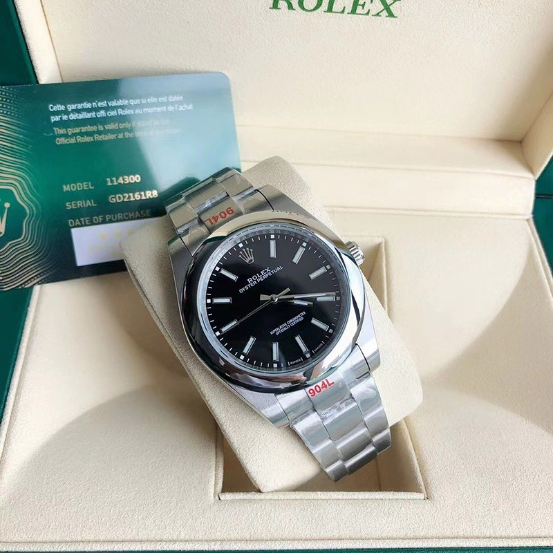 ロレックス コピー 時計 オイスターパーペチュアル 39mm メンズ 114300