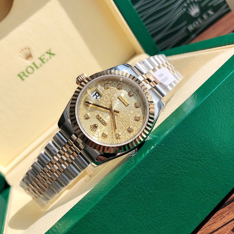 ロレックス スーパーコピー 時計 36mm デイトジャスト roe25756
