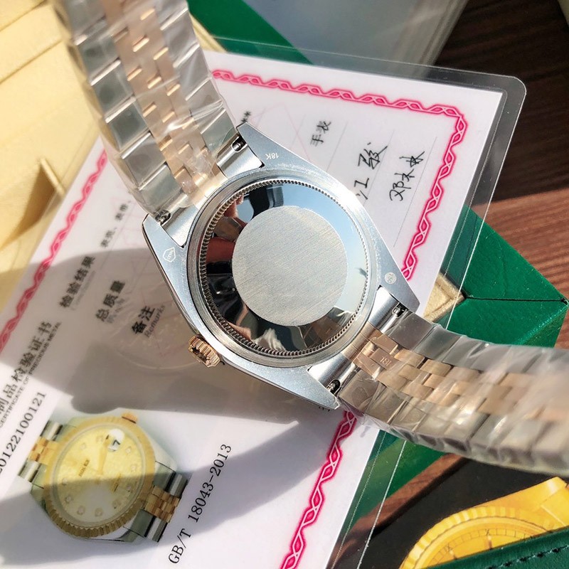 ロレックス スーパーコピー 時計 36mm デイトジャスト roe25756