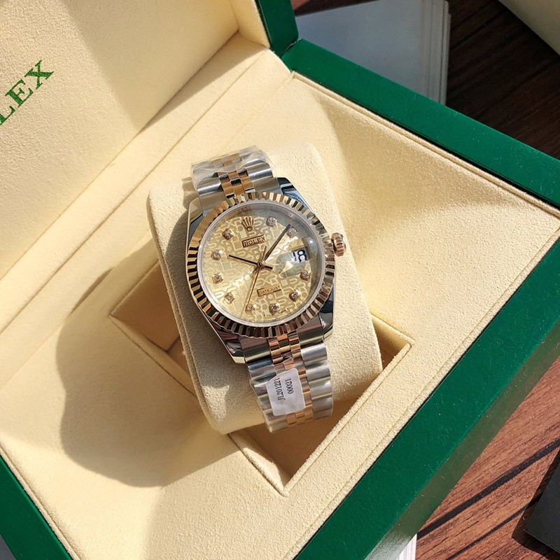 ロレックス スーパーコピー 時計 36mm デイトジャスト roe25756