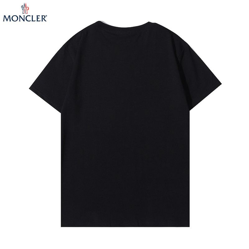 モンクレール ダブルロゴ入りTシャツ 偽物 2色