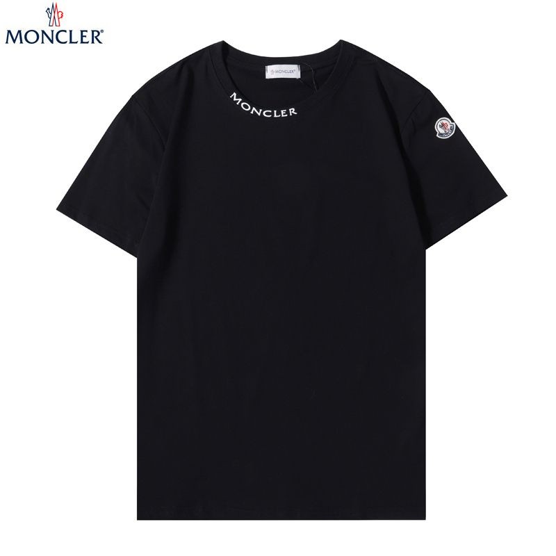 大人気!モンクレール カフスロゴ付き Tシャツ コピー 2色 moc99123