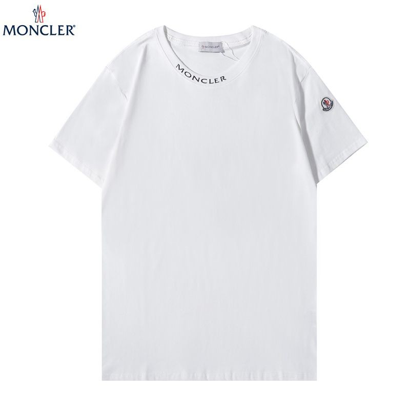 大人気!モンクレール カフスロゴ付き Tシャツ コピー 2色 moc99123