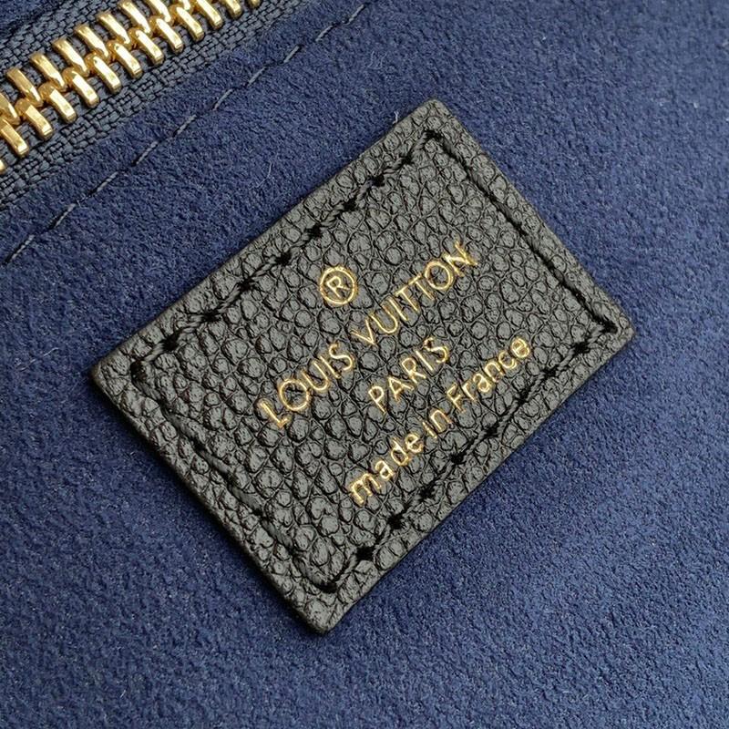 【大人気】ルイヴィトン ネヴァーフルMM コピー ブラック モノグラム アンプラント トートバッグ M45685
