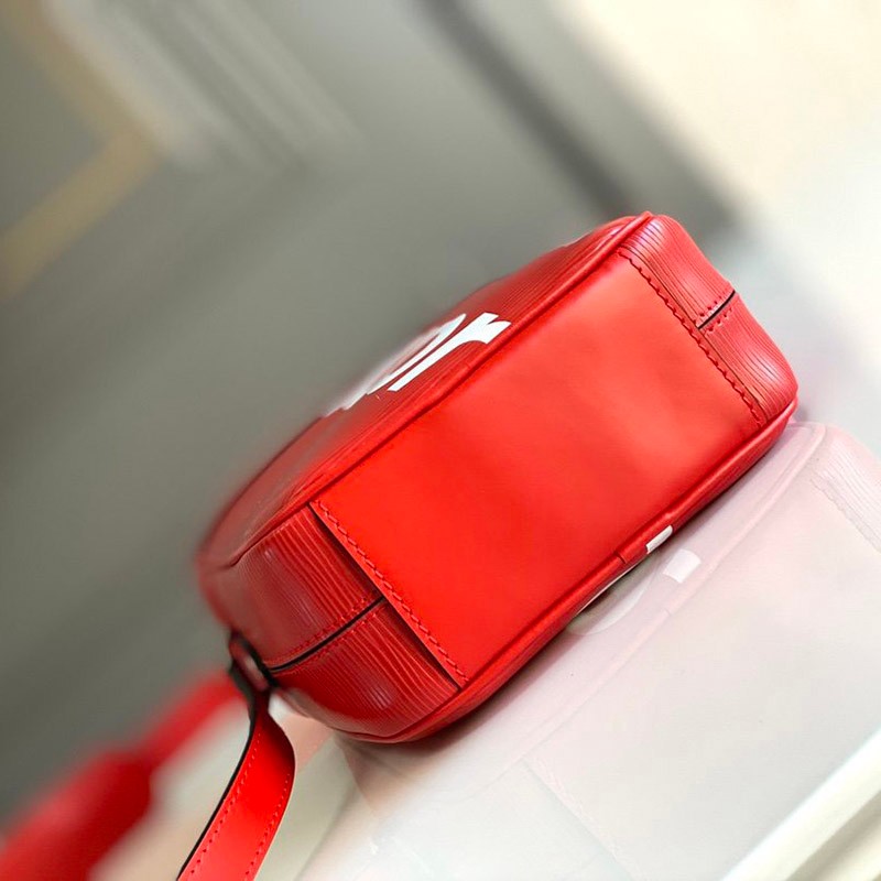 21-22AW 新作 シュプリーム ルイヴィトン ショルダーバッグ コピー Leather Danube PM Shoulder Bag Red 赤 vue71778