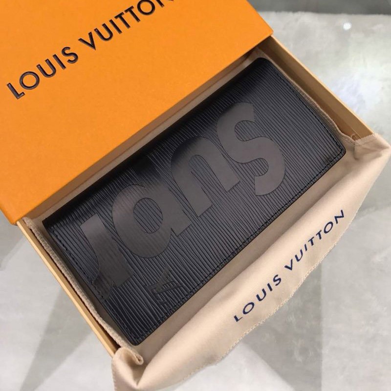 セール新作 シュプリーム ルイヴィトン 長財布 偽物 PF. BRAZZA SP EPI Wallet ブラック vut86864 ポーチ エピ