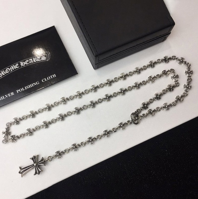 クロムハーツ ネックレス 偽物 CHクロスベビーファットチャーム Kuz28994
