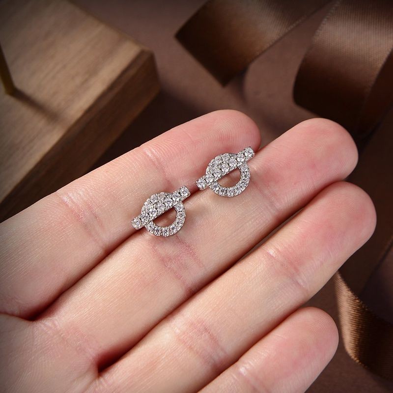 エルメス フィネス ピアス コピー ホワイトゴールド/ダイヤモンド H219510B00