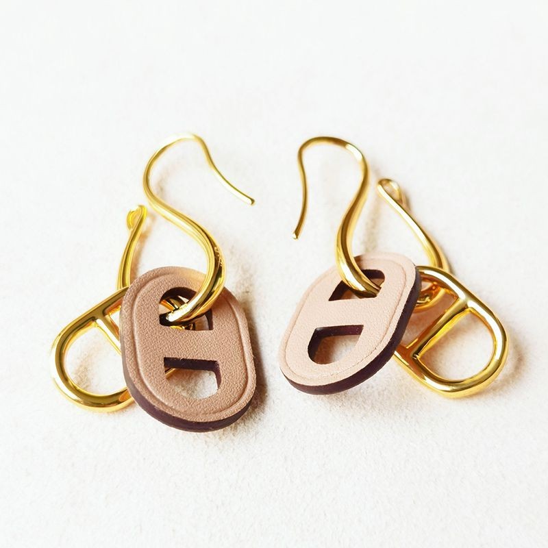 エルメス OMaillon 偽物 オーマイヨン ピアス ery39206