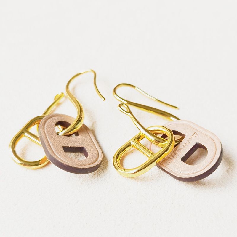 エルメス OMaillon 偽物 オーマイヨン ピアス ery39206
