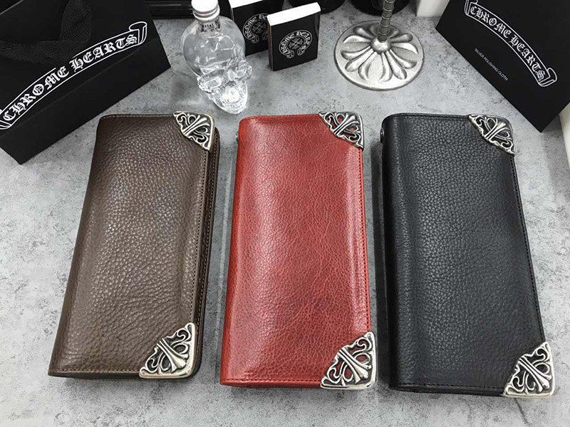 欲しい♡超限定♪ クロムハーツ 財布 コピー シングル フォールド/ロングウォレット/長札入れ Kuj53236