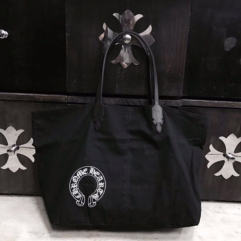 日本!!人気!十クロムハーツ【ルシール キャンバスバッグ偽物】◆CHホースシュー Kur00927