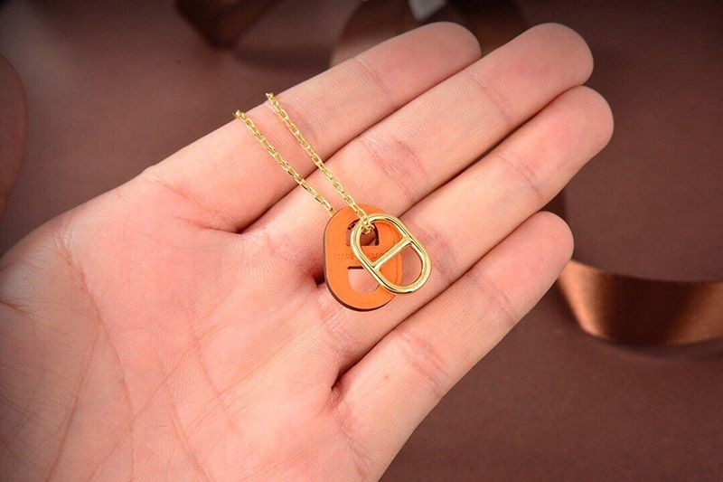 大人気 エルメス シェーヌダンクル OMaillon ネックレス 偽物 eru48069