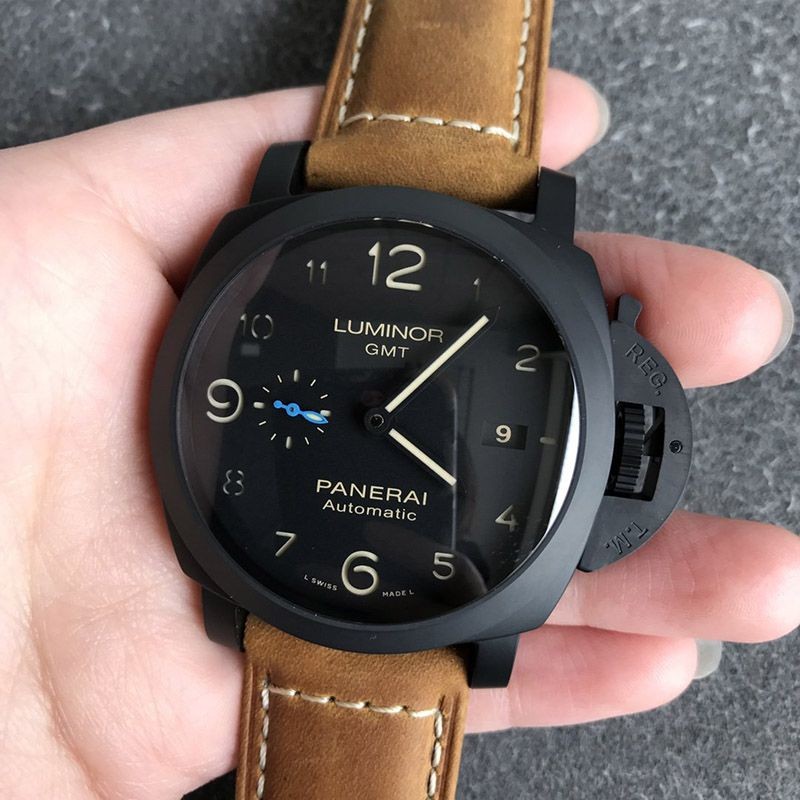 限定♪パネライ ルミノール GMT 自動巻き(パネライ自社製キャリバーP.9010) PAM1441