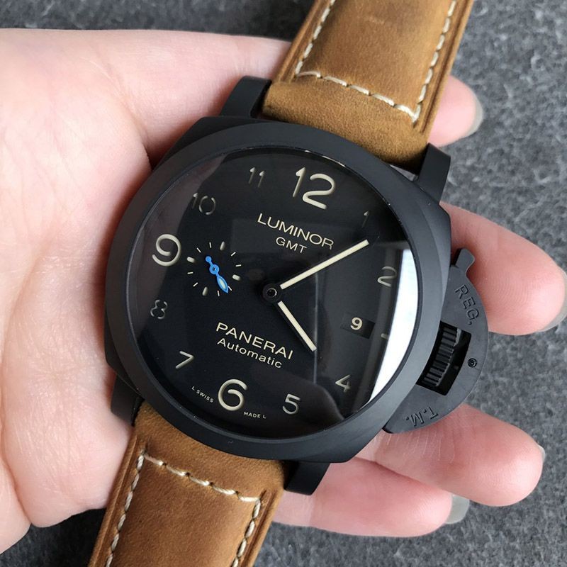 限定♪パネライ ルミノール GMT 自動巻き(パネライ自社製キャリバーP.9010) PAM1441