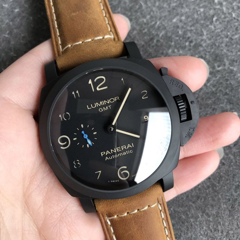 限定♪パネライ ルミノール GMT 自動巻き(パネライ自社製キャリバーP.9010) PAM1441