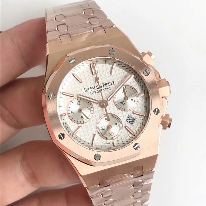 オーデマピゲ コピー ロイヤルオーク クロノ41mm 26320OROO1220OR02