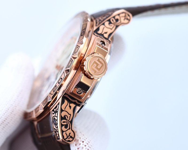 日本未入荷ロジェデュブイ エクスカリバー ダブルトゥールビヨン 偽物 45.0mm 2色 roy60166