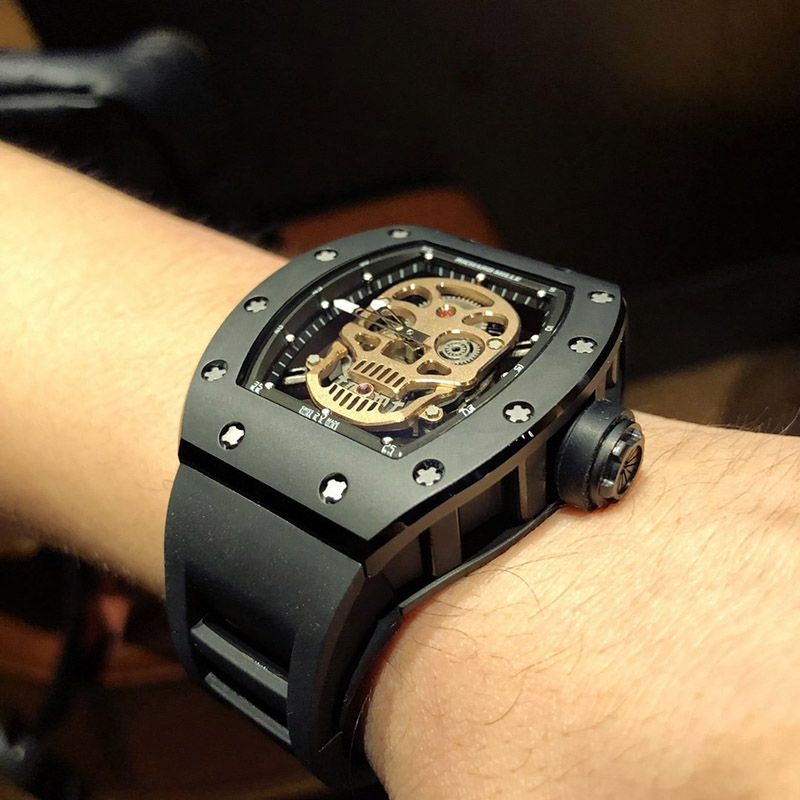 リシャール・ミル トゥールビヨン スカル ナノセラミック RM5201