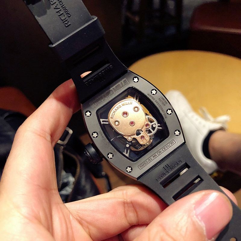 リシャール・ミル トゥールビヨン スカル ナノセラミック RM5201