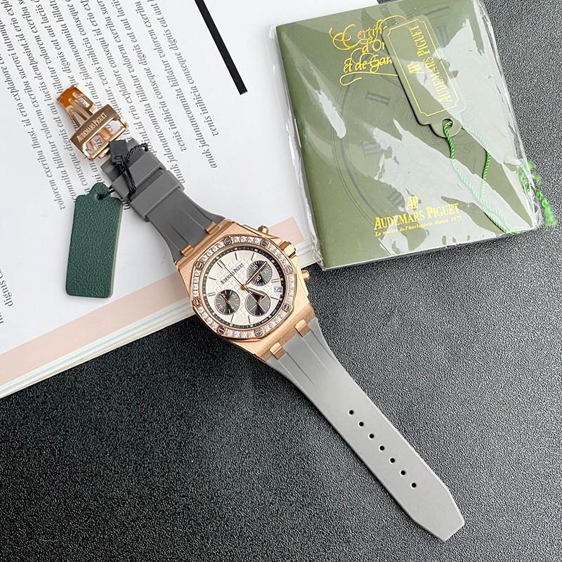 オーデマピゲ ロイヤルオーク 偽物 ダイヤモンド クロノ 37mm 26231OR.ZZ.D003CA.01