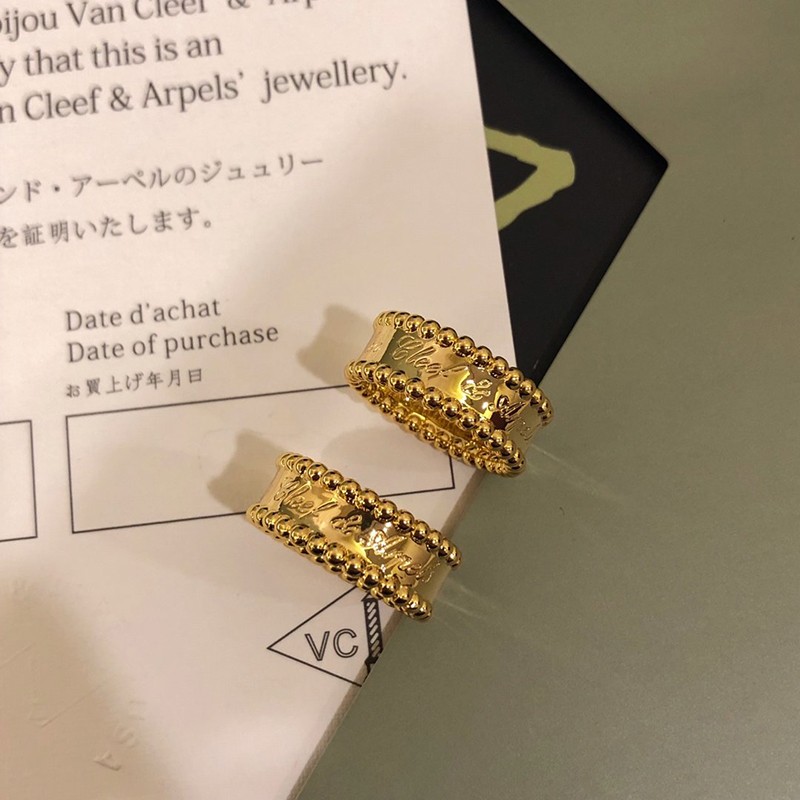 ヴァンクリーフ ペルレ シニアチュール ロゴリング VCARO3Y600