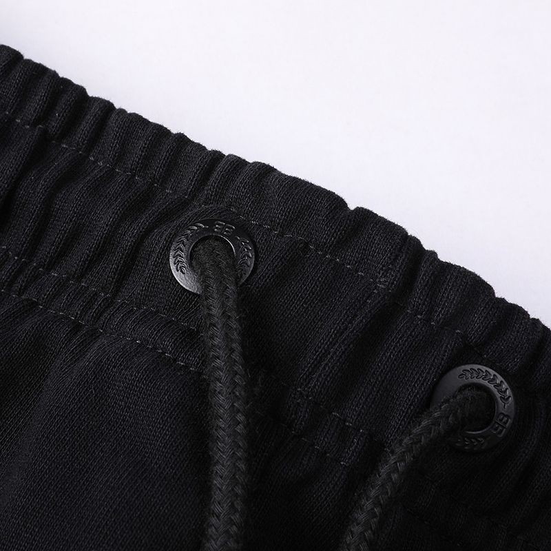 目を惹くカラーバレンシアガ 偽物 Political Campaign Sweat パンツ★カーリーフリース ブラック bav26689