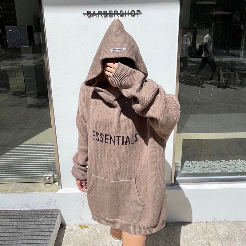 セール ♪フィアオブゴッド 偽物 エッセンシャルズ ニットフーデッドジャンパー fit99438
