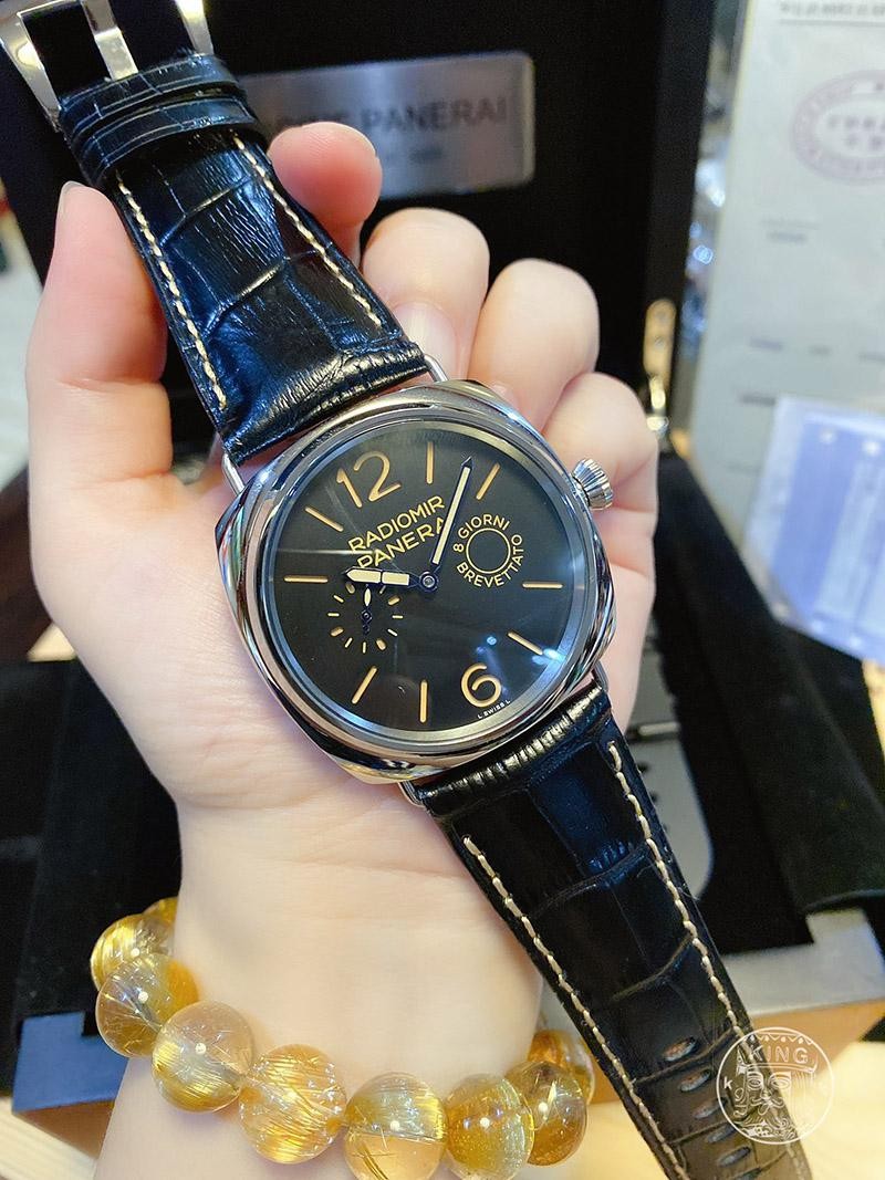超希少!パネライ ラジオミールコピーN級品 カーフスト 自動巻き PAM000992