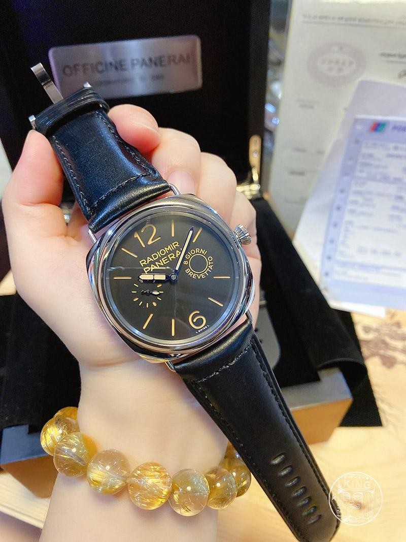 超希少!パネライ ラジオミールコピーN級品 カーフスト 自動巻き PAM000992