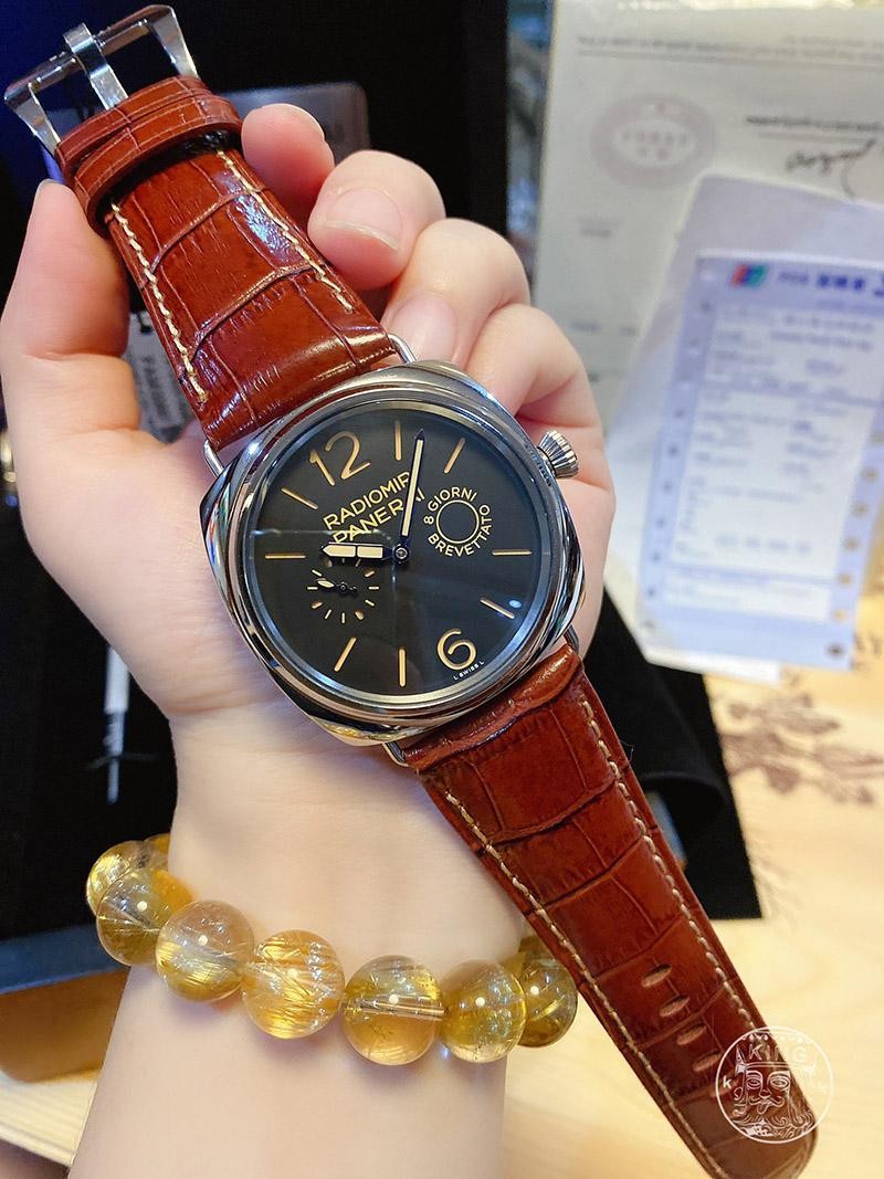 超希少!パネライ ラジオミールコピーN級品 カーフスト 自動巻き PAM000992