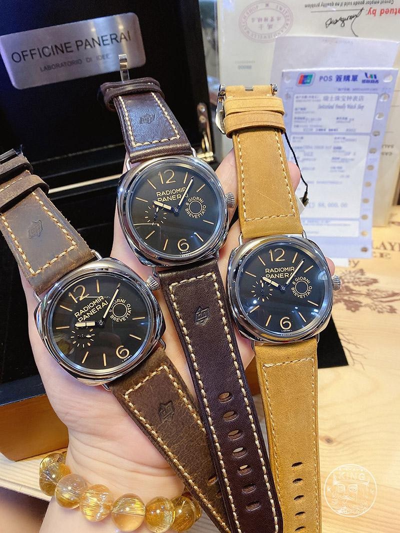 超希少!パネライ ラジオミールコピーN級品 カーフスト 自動巻き PAM000992