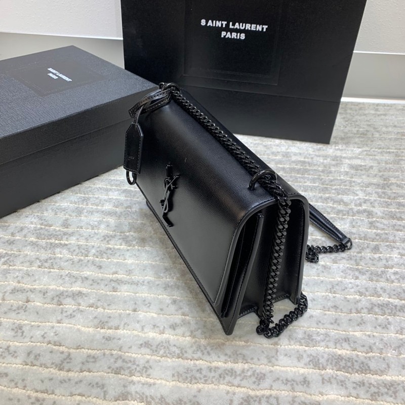 21AW新作サンローラン ショルダーバッグ コピー サンセット ミディアム バッグ クロコ エンボス 442906DND0J9207