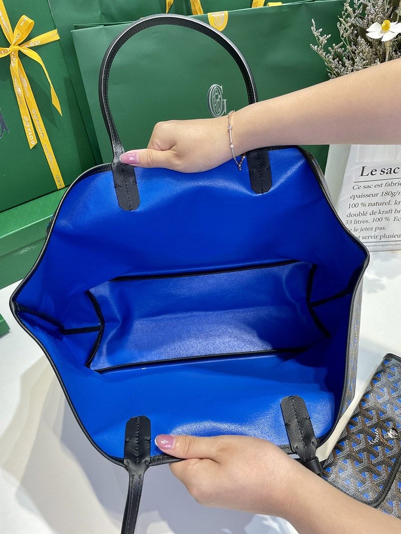 《大人気》ゴヤールサンルイ GM シルバー トートバッグ 偽物 Gou17892