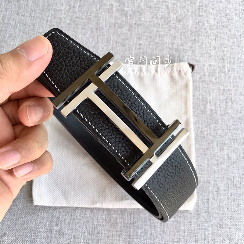 追跡付き★エルメス Hベルト 偽物★リバーシブルベルト 38 mm&ベルトバックル ers06846