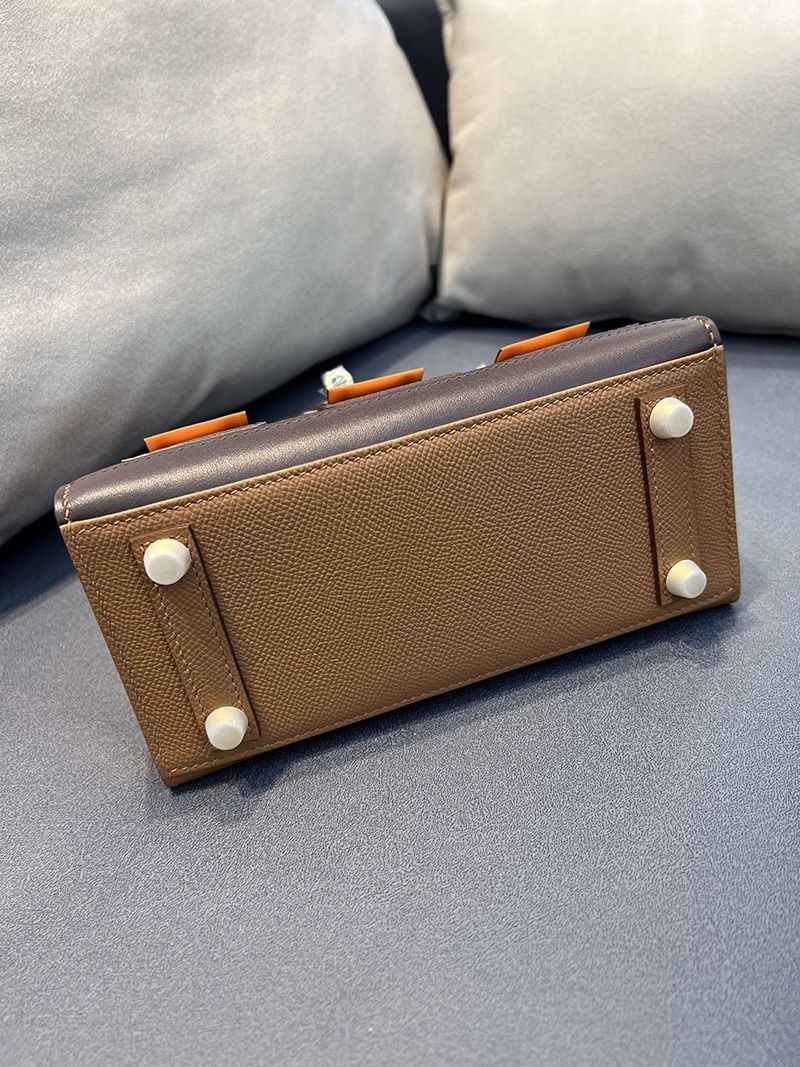 【最高峰N級・職人手作り】エルメス バーキン コピー 20cm セリエ フォーブル 昼 ヴォーマダム×アリゲーターマット×スイフト ers41634
